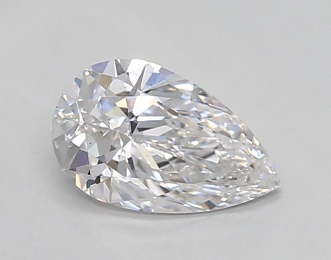 0.63ct E VVS2 Rare Carat Ideal Cut Pear Lab Grown Diamond