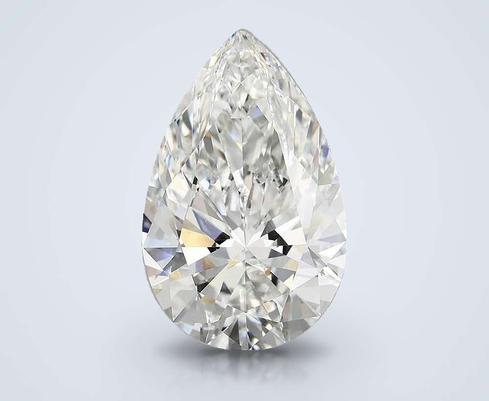 9.14 Carat Pear Lab Diamond