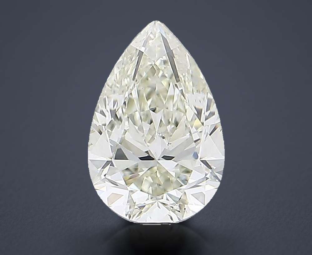 2.02 Carat Pear Natural Diamond