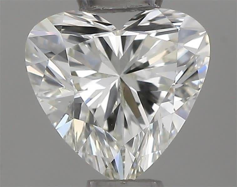 0.47ct I VVS2 Rare Carat Ideal Cut Heart Diamond