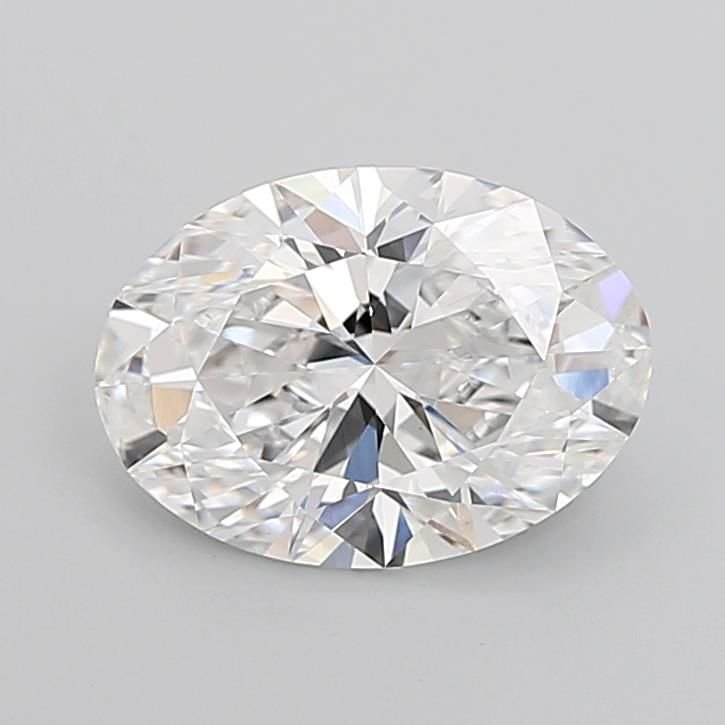 3.54ct D VS1 Rare Carat Ideal Cut Oval Lab Grown Diamond