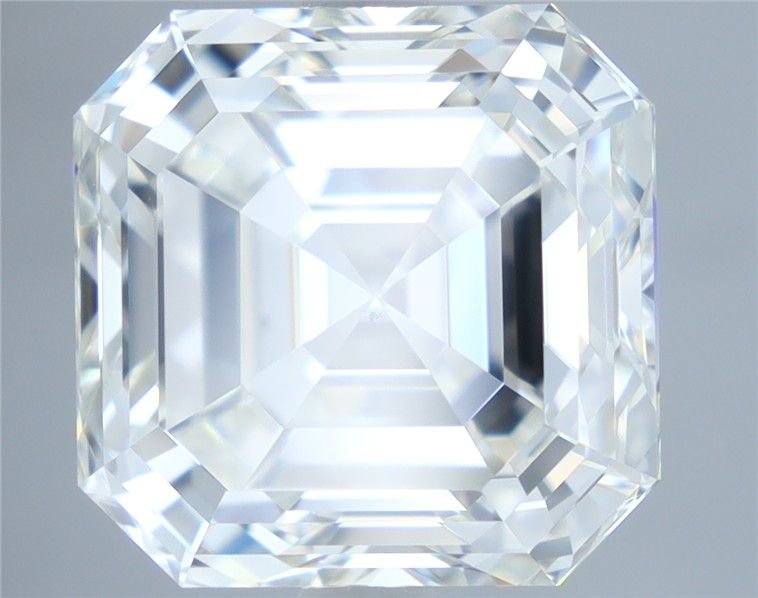 4.09ct I VS2 Rare Carat Ideal Cut Asscher Diamond