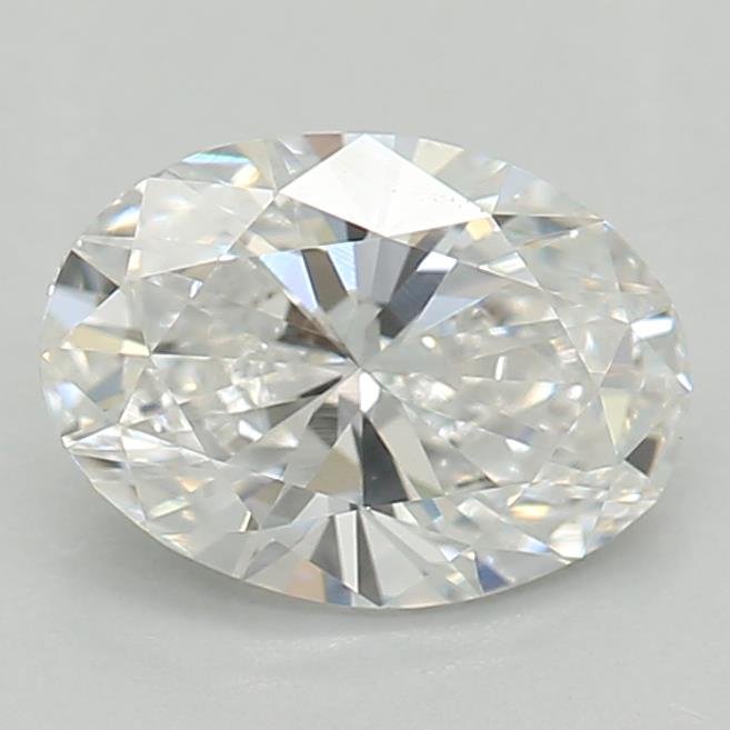 0.53ct D VVS2 Rare Carat Ideal Cut Oval Lab Grown Diamond