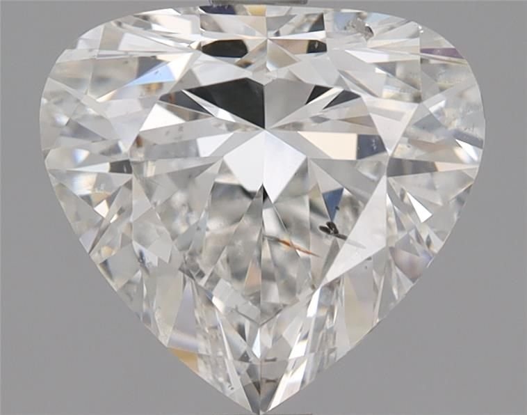 1.54ct F SI2 Rare Carat Ideal Cut Heart Diamond