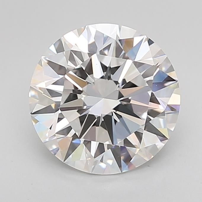 2.34ct D VVS1 Excellent Cut Round Lab Grown Diamond