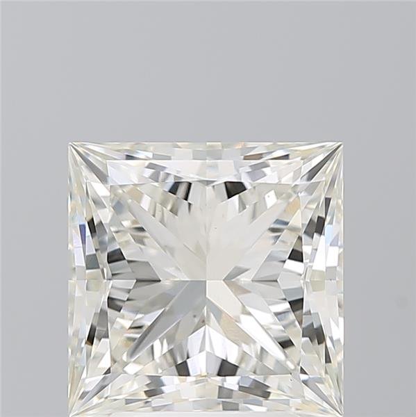 3.57ct H VS1 Rare Carat Ideal Cut Princess Lab Grown Diamond