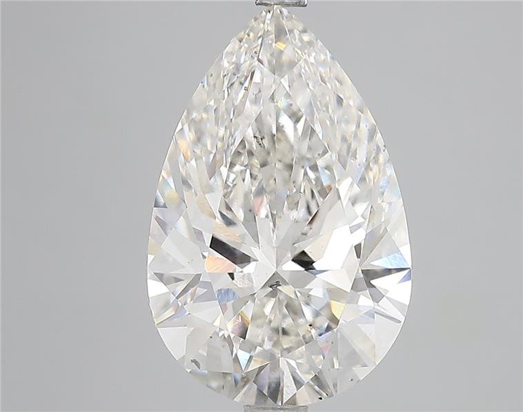 5.22ct H SI1 Rare Carat Ideal Cut Pear Lab Grown Diamond