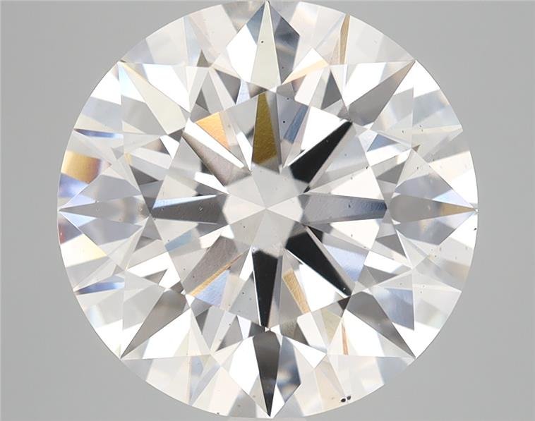 6.71ct G VS2 Rare Carat Ideal Cut Round Lab Grown Diamond