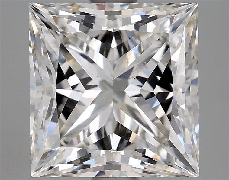 2.55ct H VS1 Rare Carat Ideal Cut Princess Lab Grown Diamond