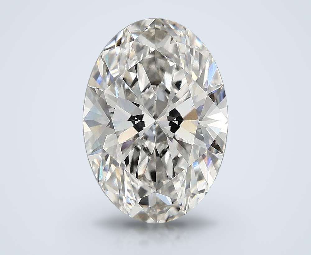 2.82 Carat Oval Lab Diamond