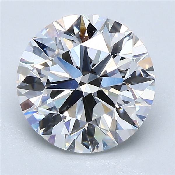 2.50ct F VS1 Rare Carat Ideal Cut Round Diamond