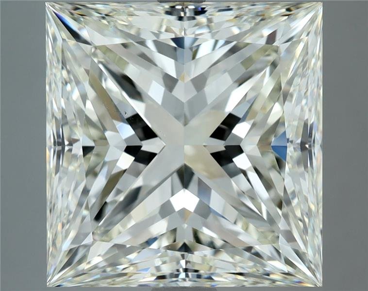 10.05ct J VS2 Very Good Cut Princess Diamond