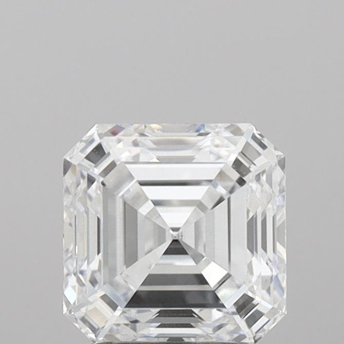 2.01ct D VS2 Rare Carat Ideal Cut Asscher Lab Grown Diamond