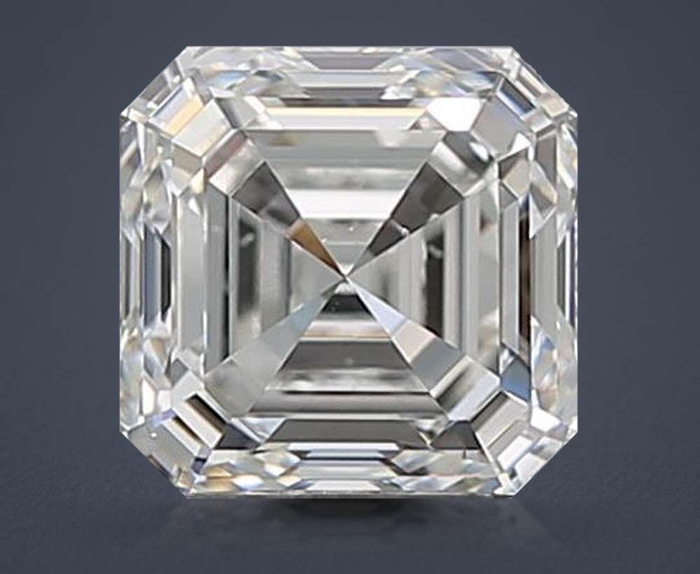 1.02 Carat Asscher Natural Diamond