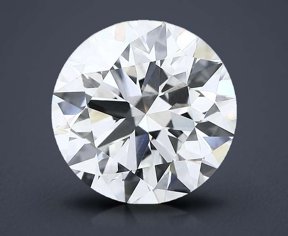 7.54 Carat Round Lab Diamond