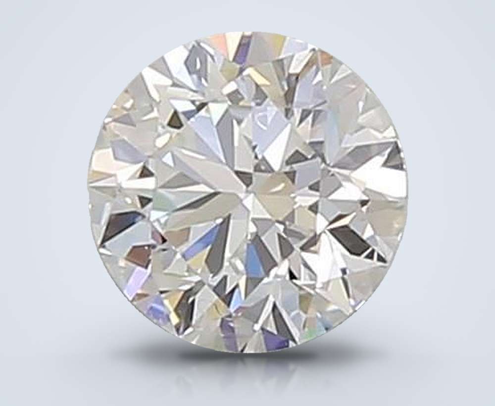 0.70 Carat Round Natural Diamond