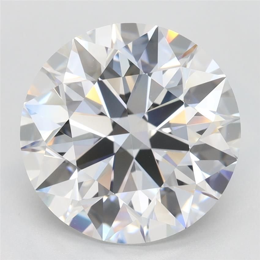 4.69ct D VVS1 Rare Carat Ideal Cut Round Lab Grown Diamond
