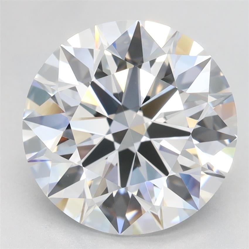 3.65ct E VVS1 Rare Carat Ideal Cut Round Lab Grown Diamond