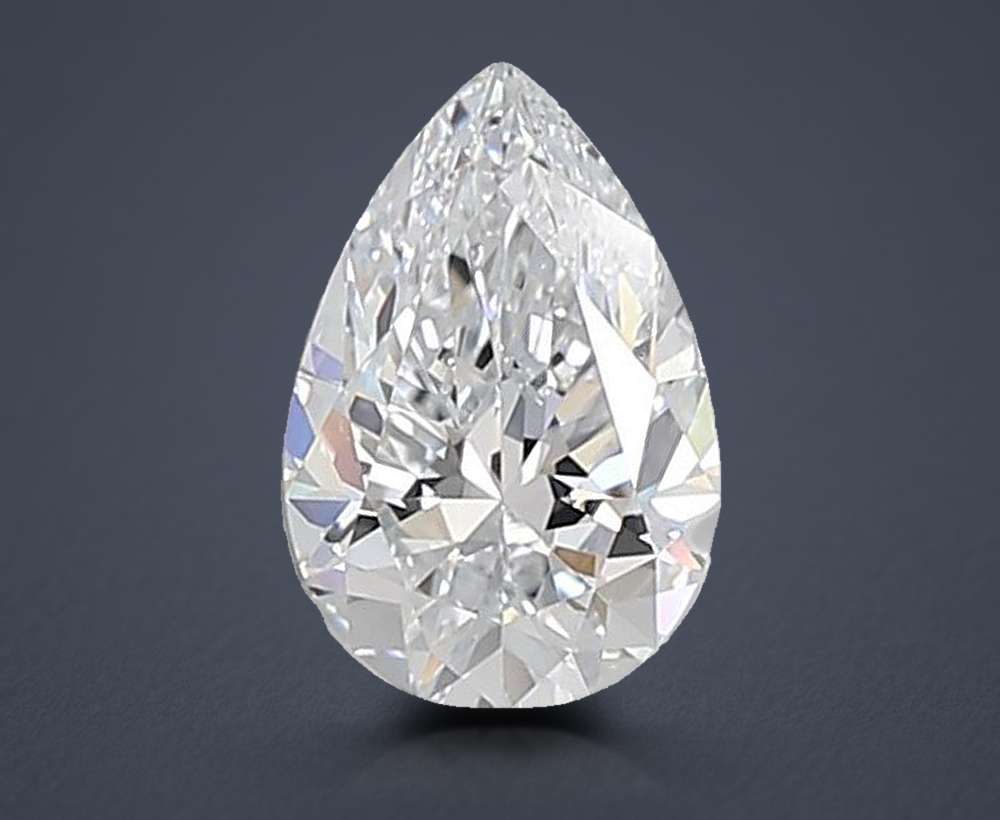1.51 Carat Pear Lab Diamond