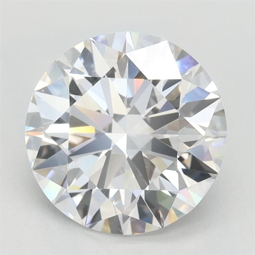 2.14ct D VVS1 Rare Carat Ideal Cut Round Lab Grown Diamond