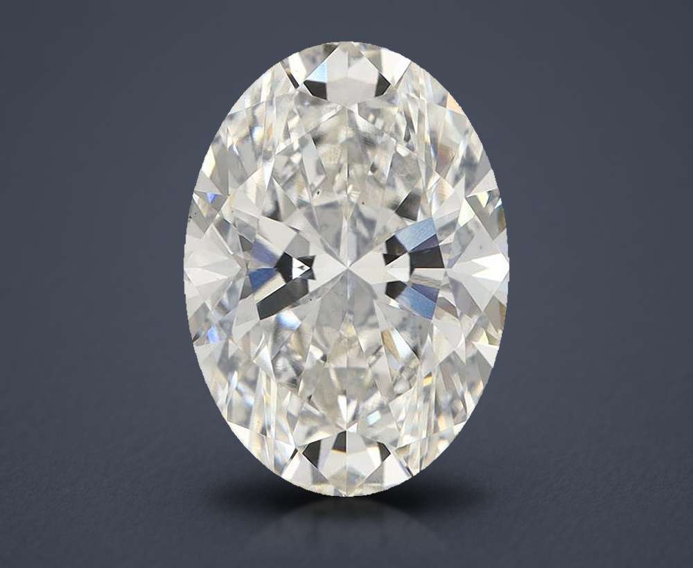 5.19 Carat Oval Lab Diamond