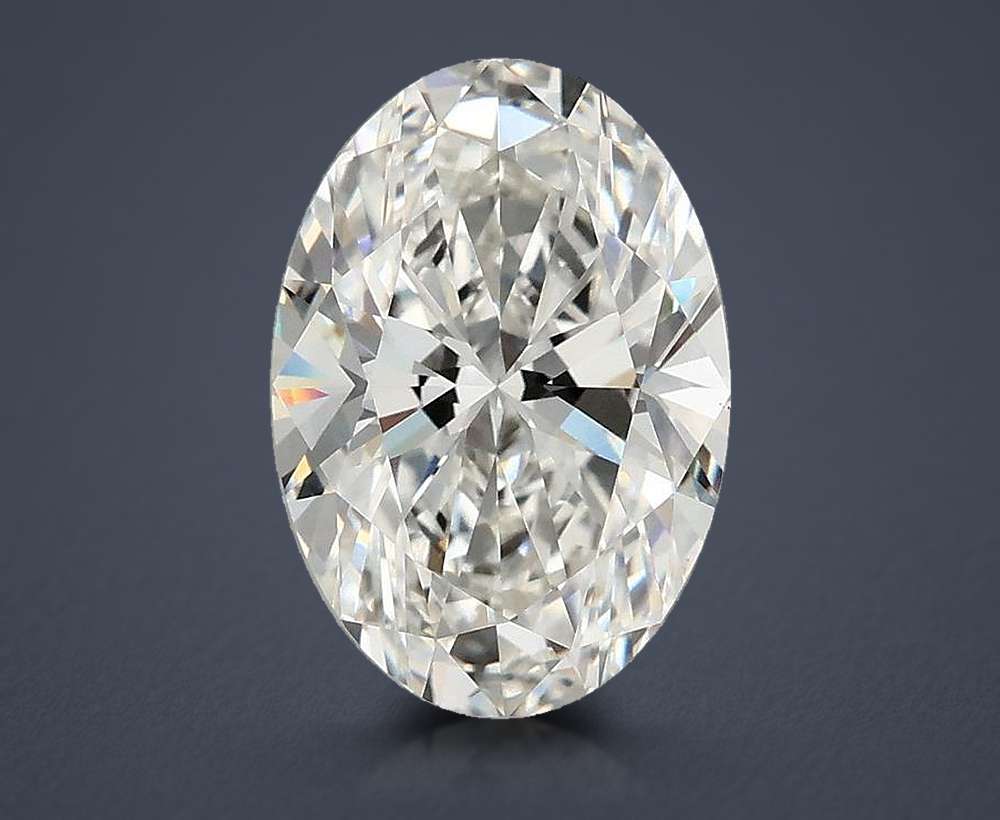 2.85 Carat Oval Lab Diamond