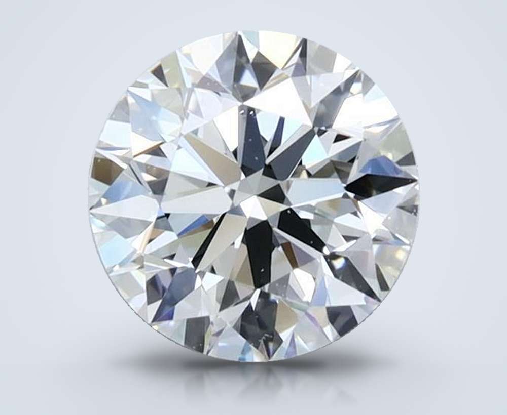 0.90 Carat Round Natural Diamond