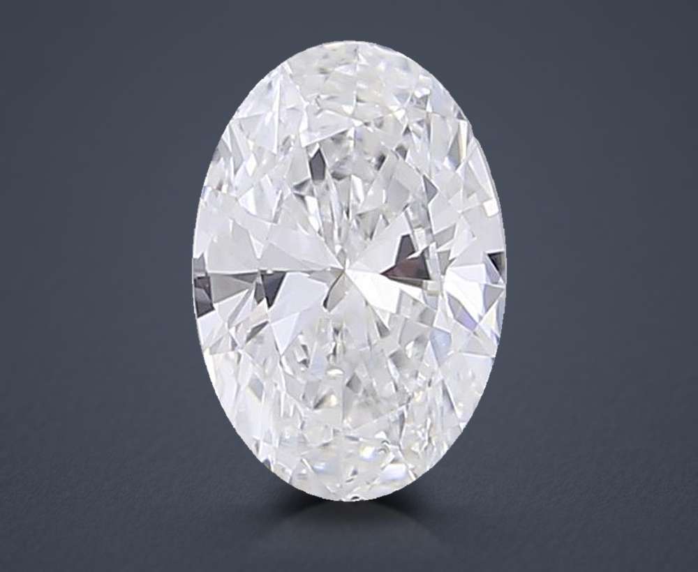 0.50 Carat Oval Lab Diamond
