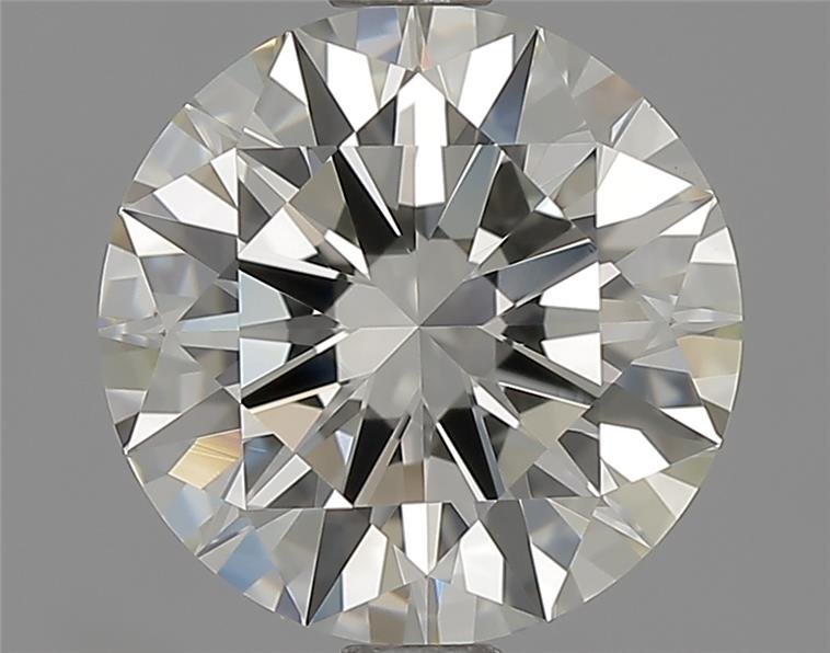 1.71ct K VVS1 Rare Carat Ideal Cut Round Diamond