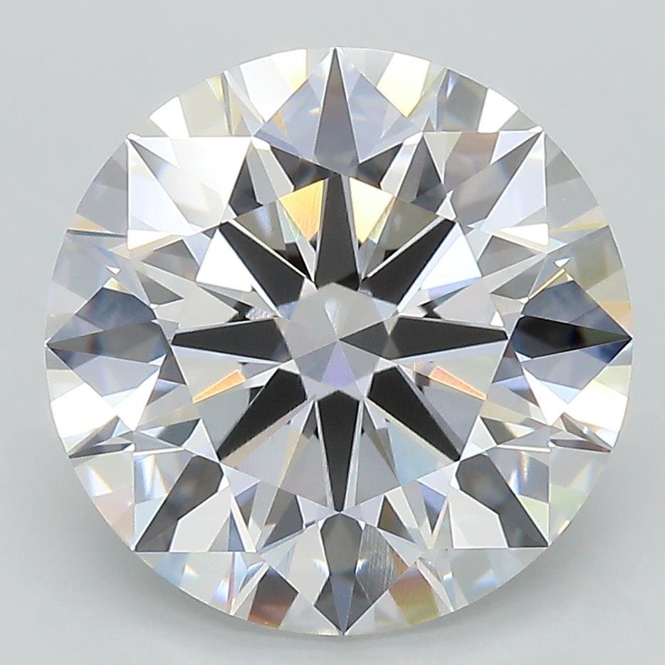 5.76ct E VVS2 Rare Carat Ideal Cut Round Lab Grown Diamond