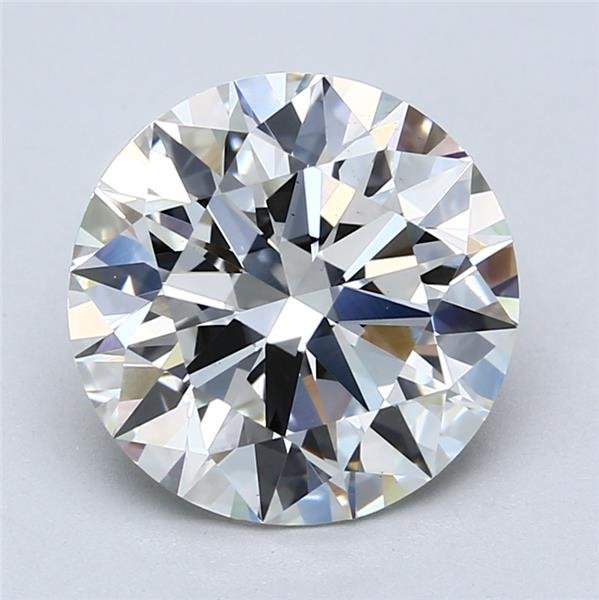 4.53ct G VS1 Rare Carat Ideal Cut Round Lab Grown Diamond