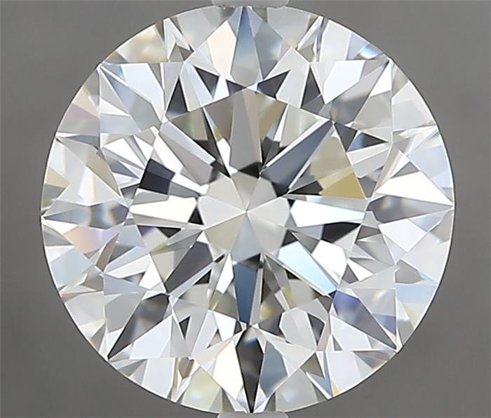 2.90ct K IF Rare Carat Ideal Cut Round Diamond