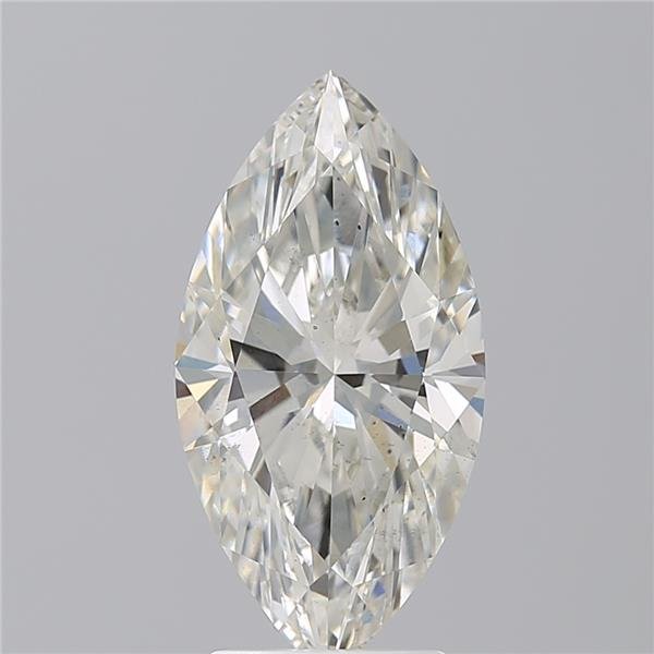 3.04ct H VS2 Rare Carat Ideal Cut Marquise Lab Grown Diamond