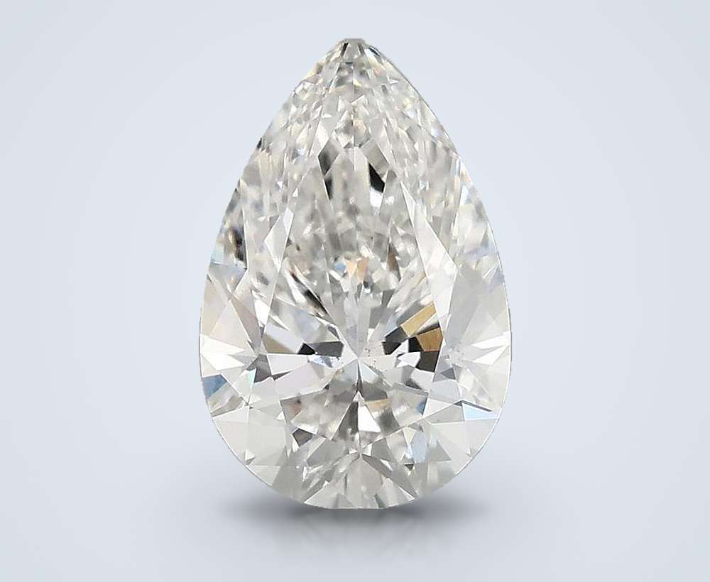 2.00 Carat Pear Lab Diamond
