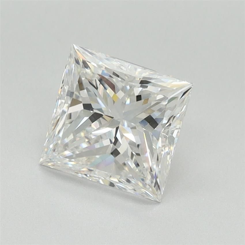 1.65ct E VVS2 Rare Carat Ideal Cut Princess Lab Grown Diamond
