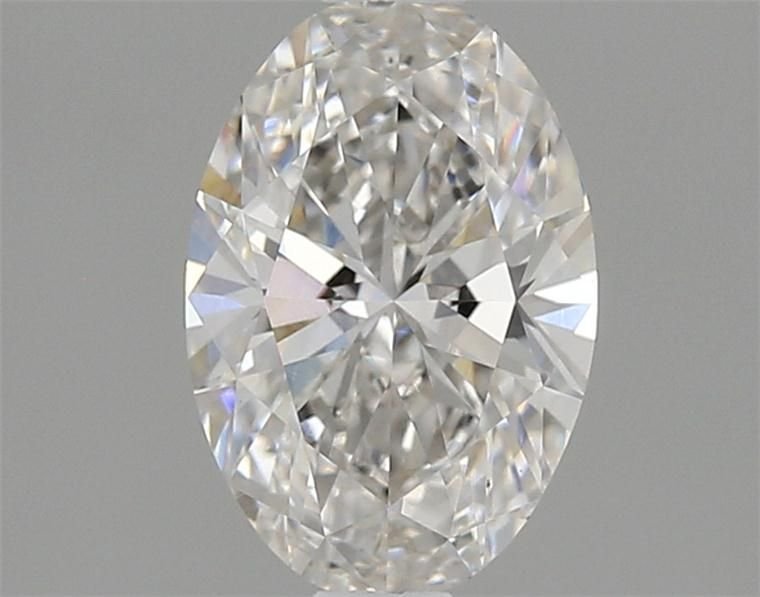 0.85ct F VS1 Rare Carat Ideal Cut Oval Lab Grown Diamond