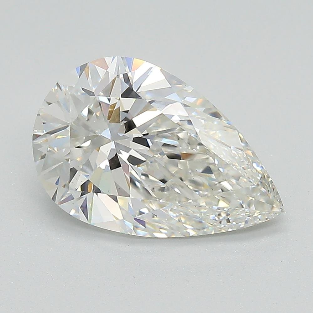 2.53ct G VS1 Rare Carat Ideal Cut Pear Lab Grown Diamond