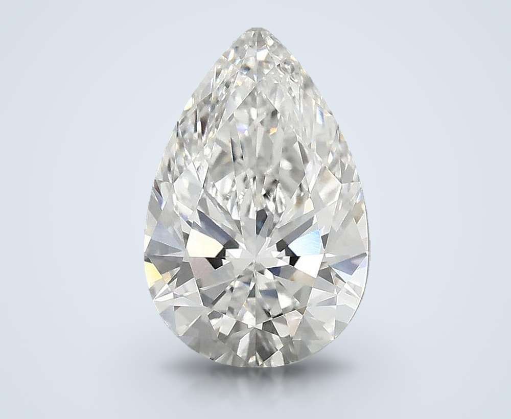 2.00 Carat Pear Lab Diamond