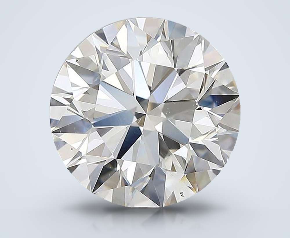 4.01 Carat Round Natural Diamond