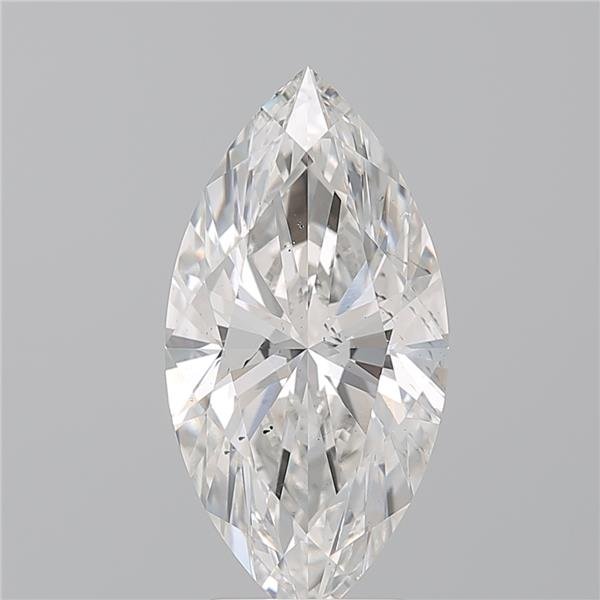 3.17ct G SI1 Rare Carat Ideal Cut Marquise Lab Grown Diamond