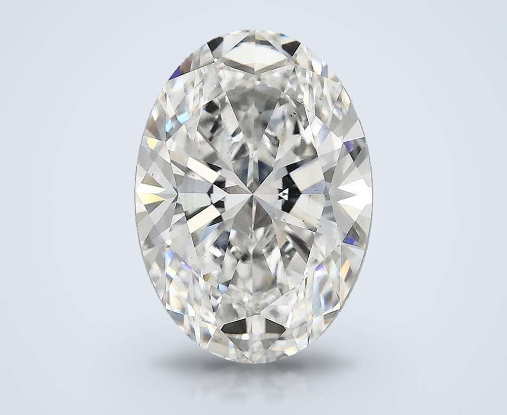 4.00 Carat Oval Lab Diamond