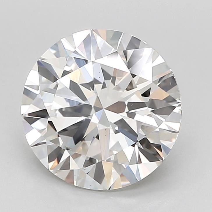 3.01ct G VS2 Excellent Cut Round Lab Grown Diamond