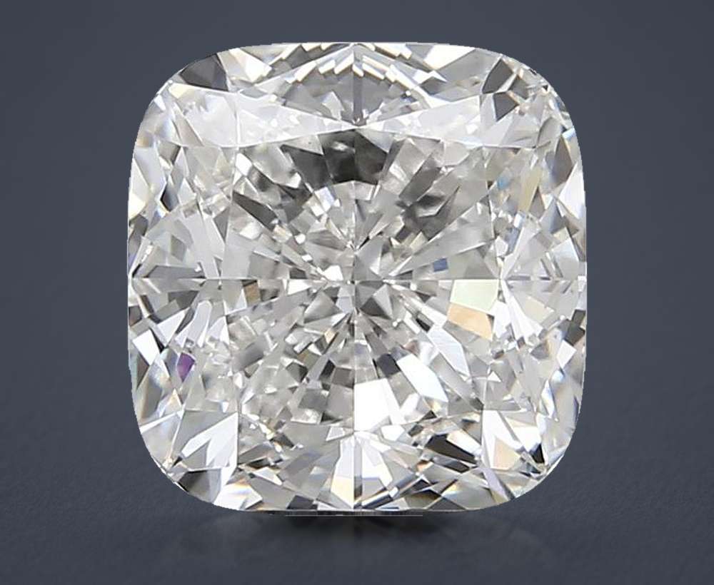 6.21 Carat Cushion Lab Diamond