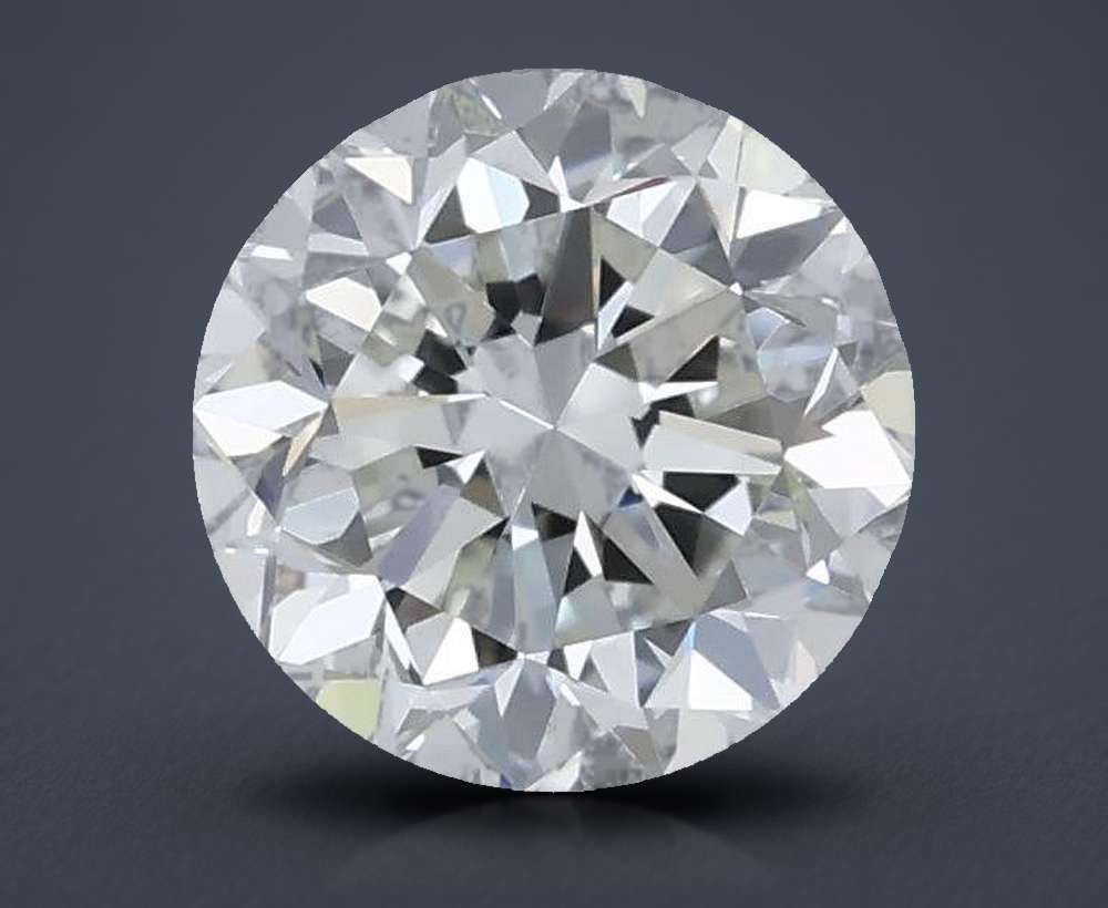 0.90 Carat Round Natural Diamond