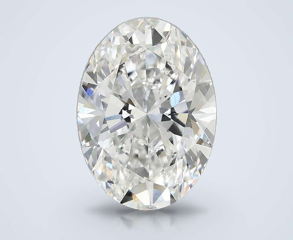 4.00 Carat Oval Lab Diamond