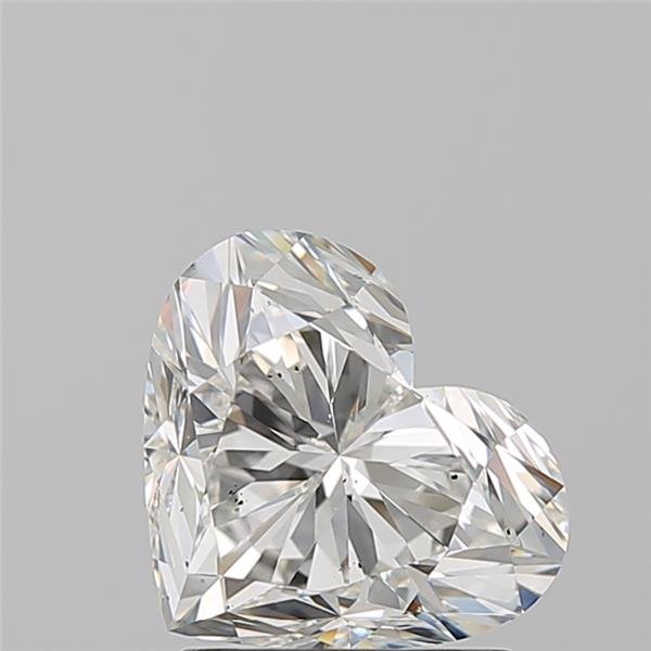 1.85ct H SI1 Rare Carat Ideal Cut Heart Diamond