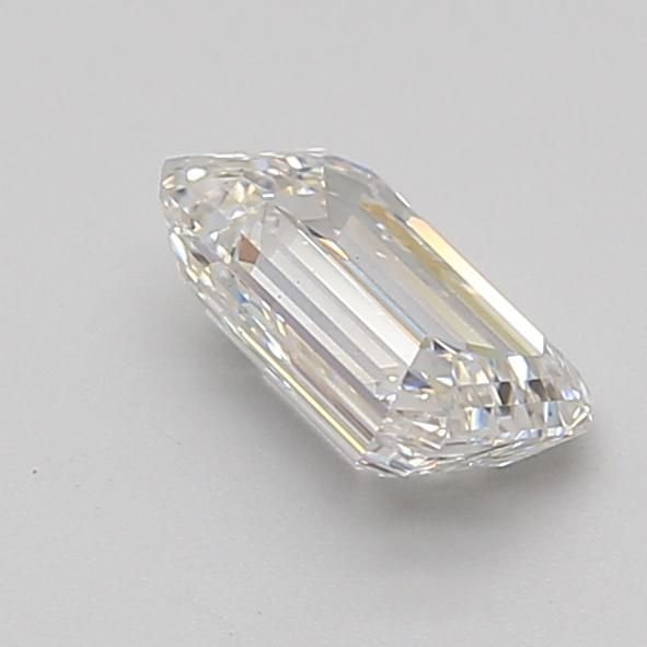 1.31ct F VS2 Rare Carat Ideal Cut Emerald Lab Grown Diamond