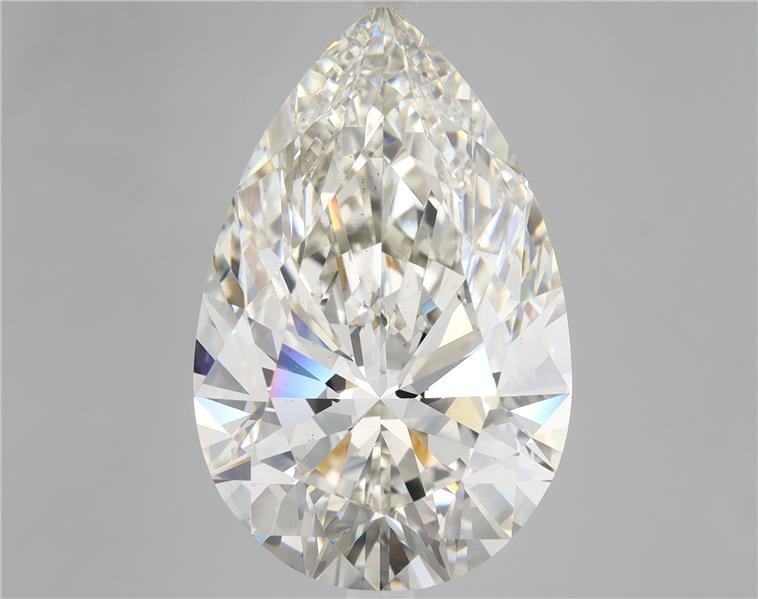 11.79ct H VS1 Rare Carat Ideal Cut Pear Lab Grown Diamond