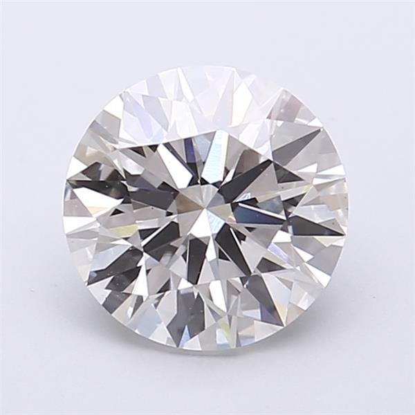 2.04ct F VS2 Rare Carat Ideal Cut Round Lab Grown Diamond