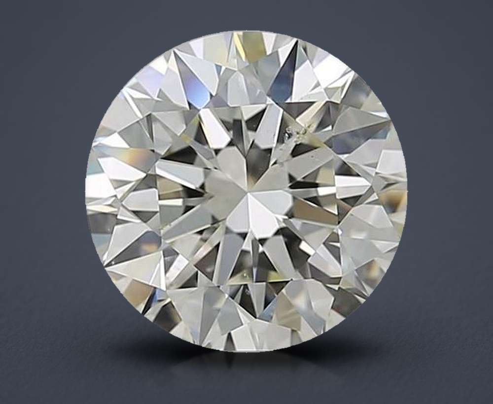 3.70 Carat Round Natural Diamond